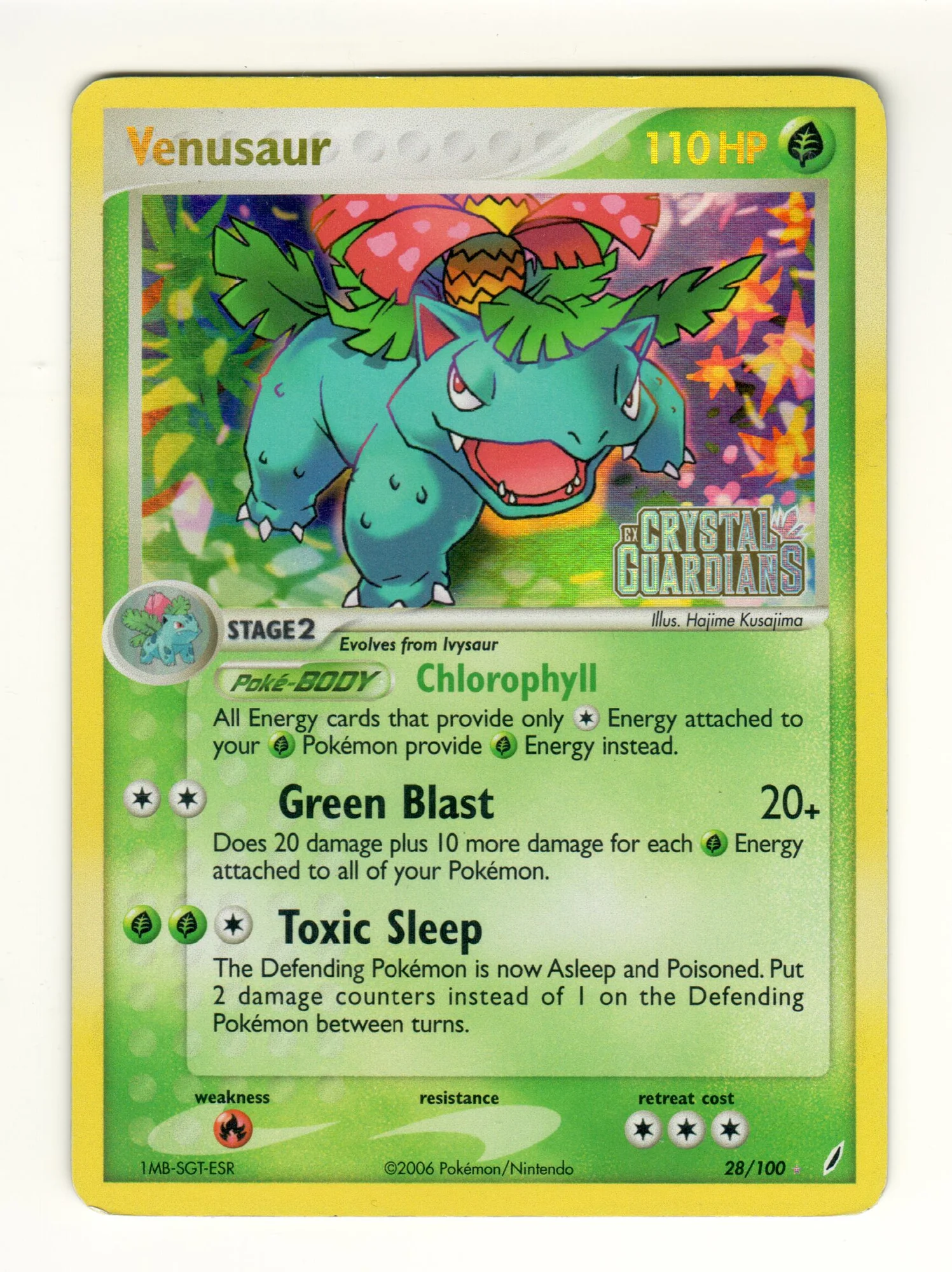 Venusaur — EX Crystal Guardians